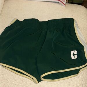 Colosseum Dark Green Women's Athletic Shorts